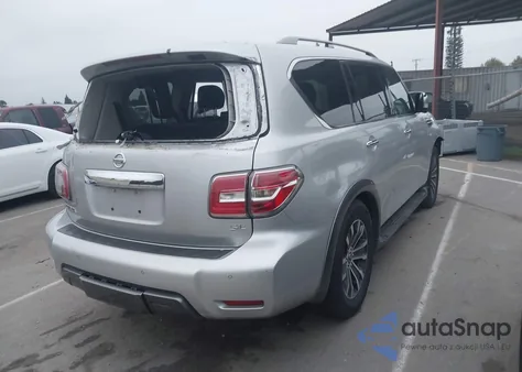 2019 Nissan Armada Sl из США, поврежденный, VIN JN8AY2ND8K9091476
